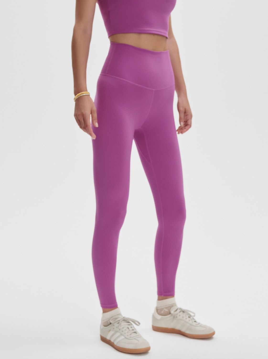 Freesoft Super High Legging 25- Striking Purple