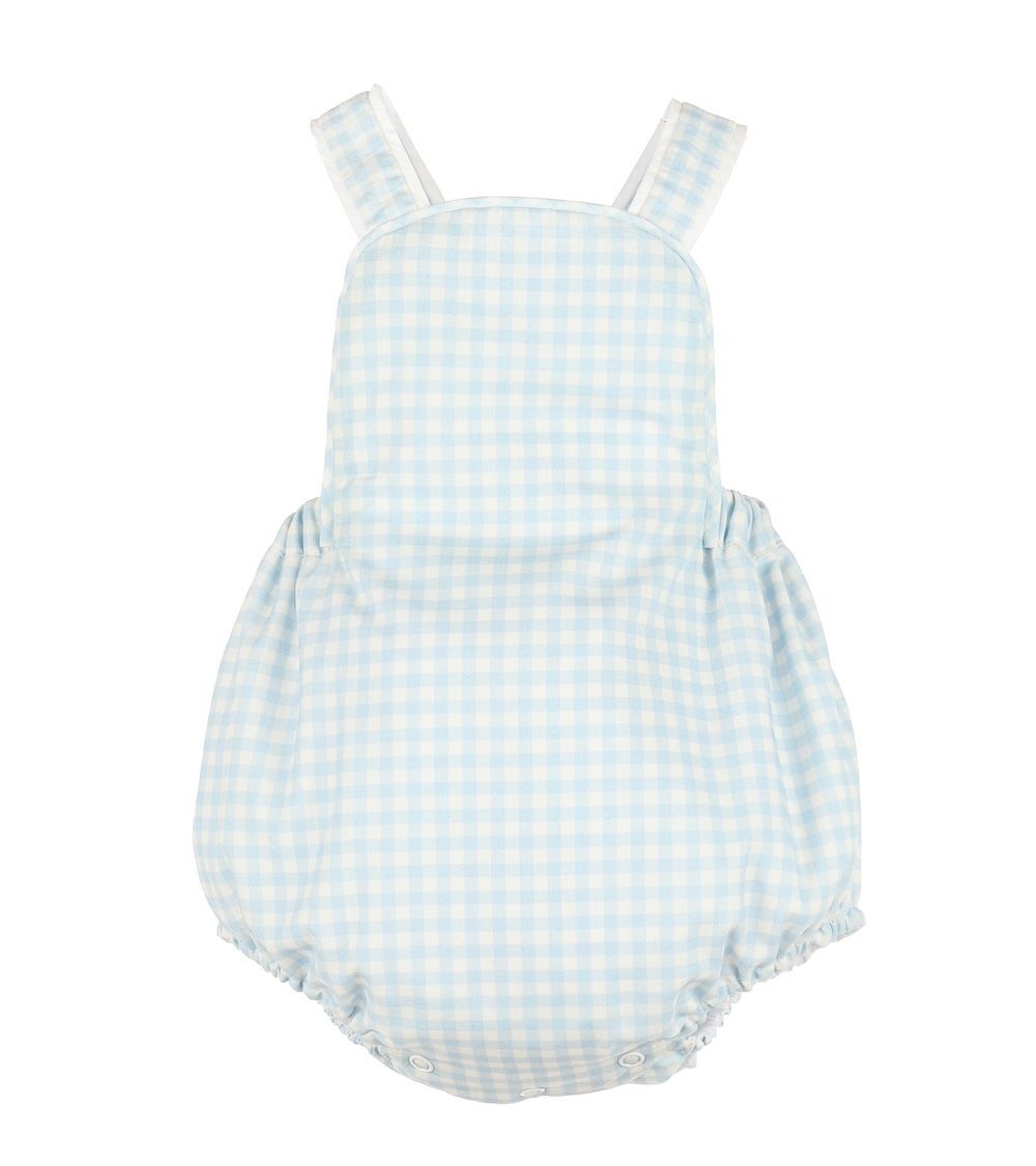 The Classic&#39;s Vintage Overall- Blue Gingham