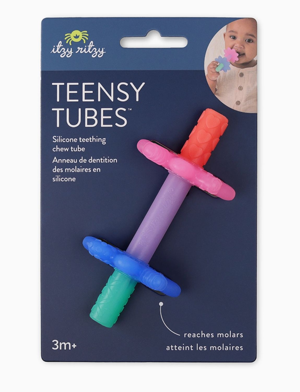 Teensy Tubes- Teething Tube Flower