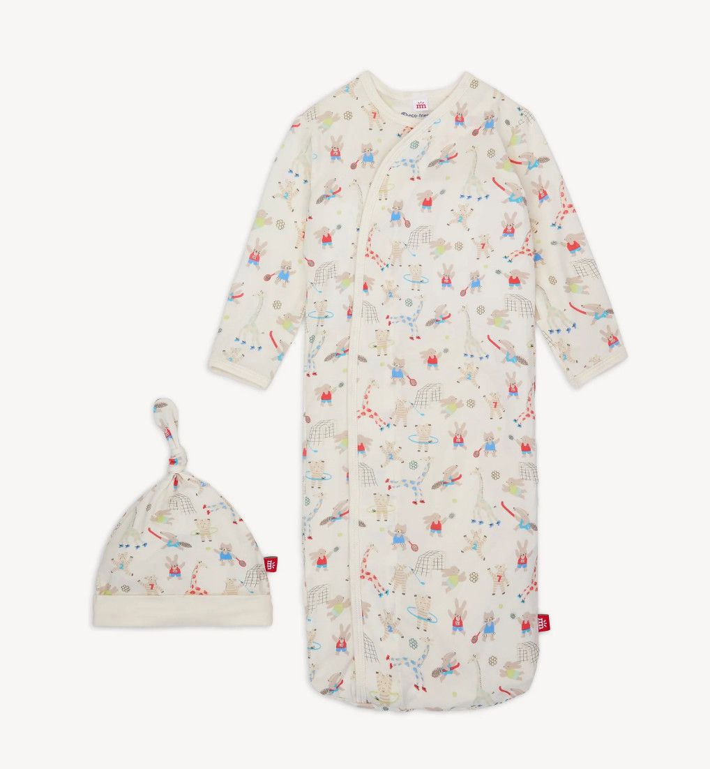 Furry Field Day Modal Gown + Hat