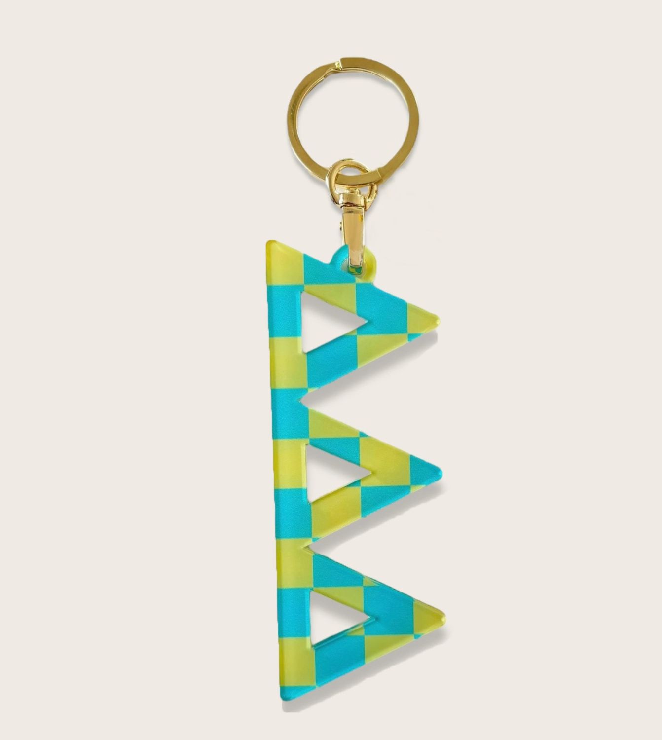 Acrylic Keychain Delta Delta Delta