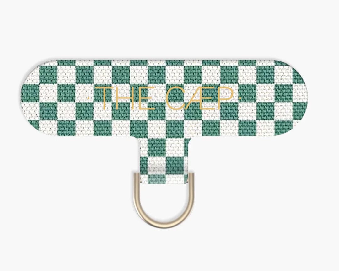 Single Universal Phone Hitch Green Checkered