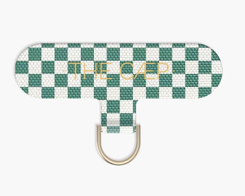 Single Universal Phone Hitch Green Checkered