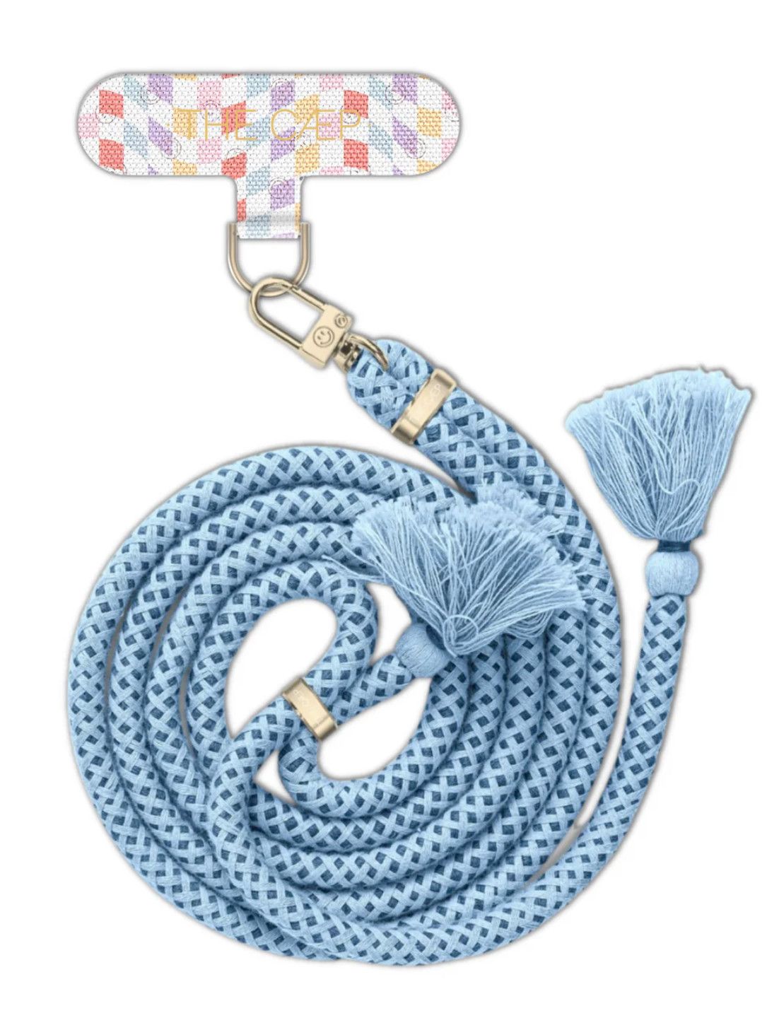 Smiley Universal Phone Hitch + Tassel Rope