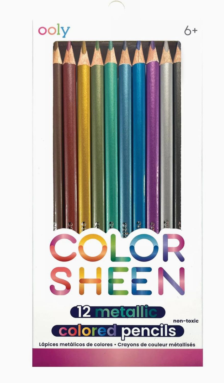 Color Sheen Metallic Colored Pencils