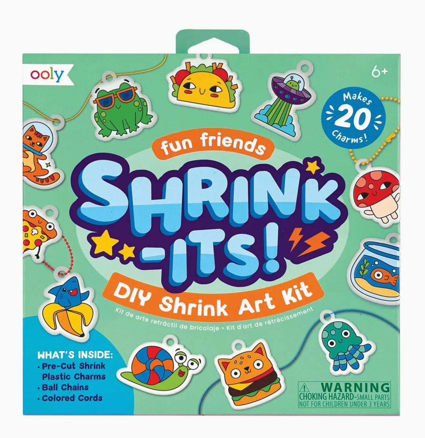 Shrink-Its DIY Shrink Art Kit- Fun Friends