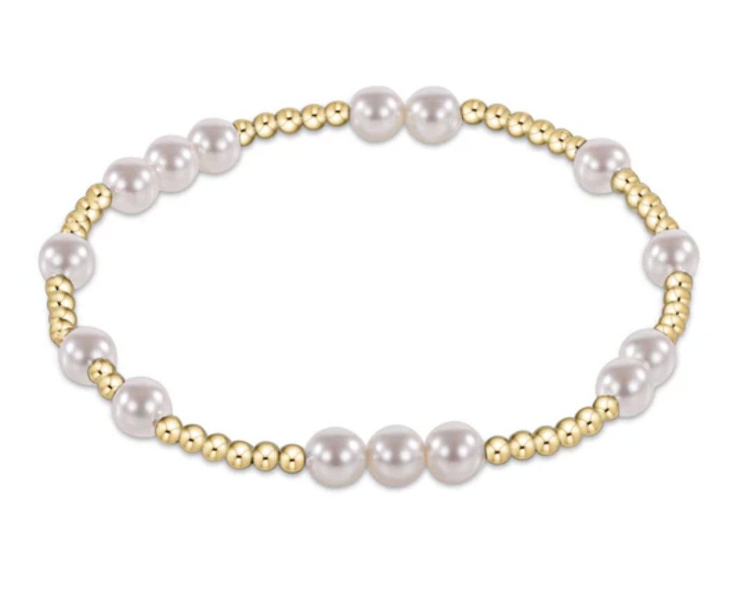 Hope Unwritten 5mm Pearl Bracelet - Extends