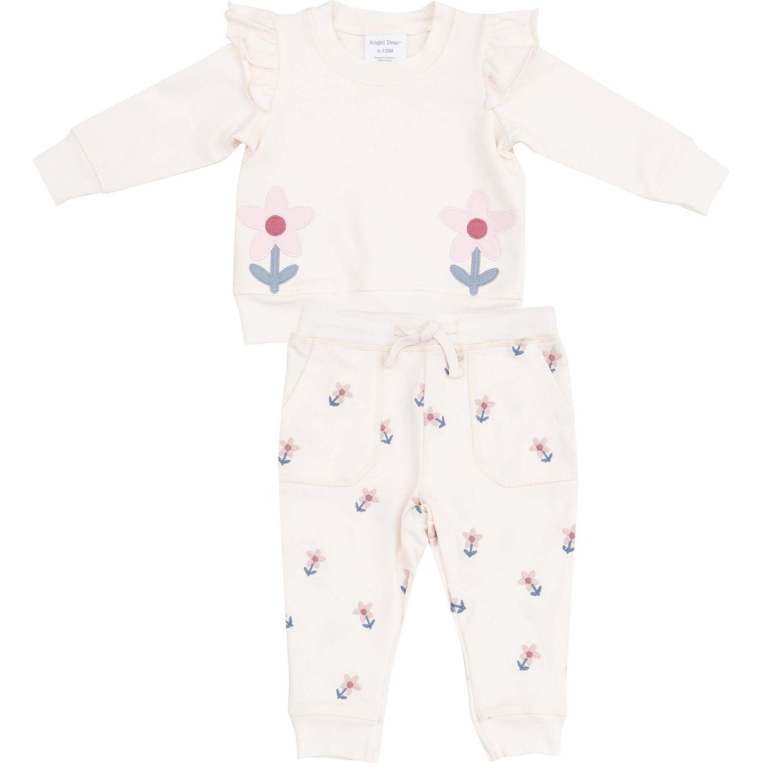 Danish Daisy Ruffle Patch Set