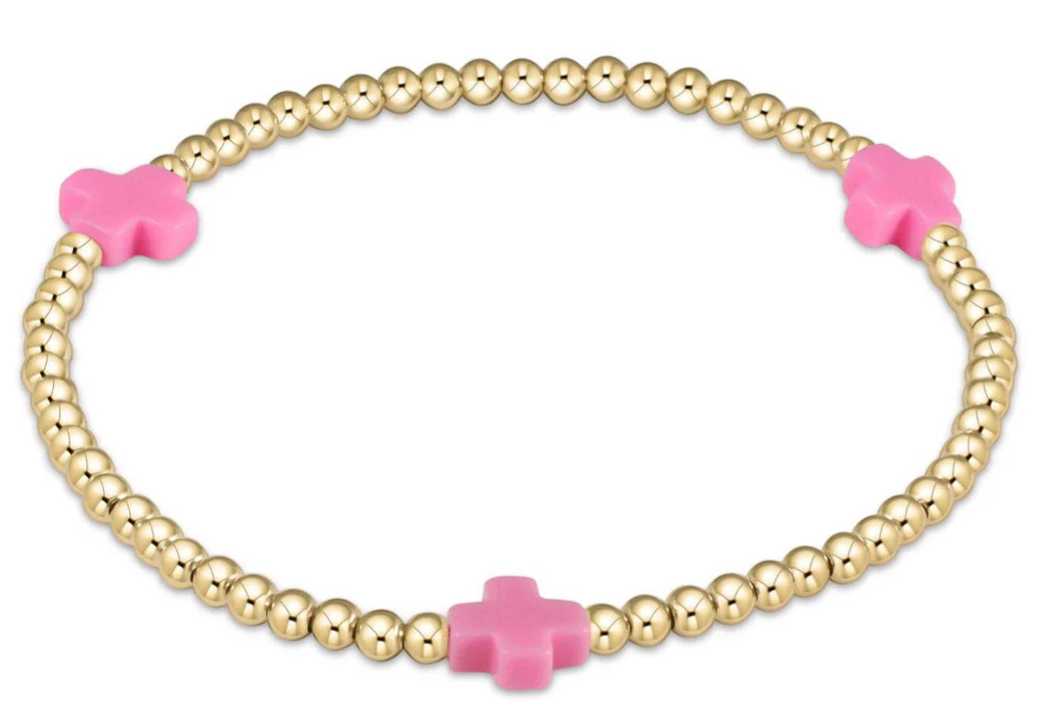 EN SC GOLD 3MM BRIGHT PINK