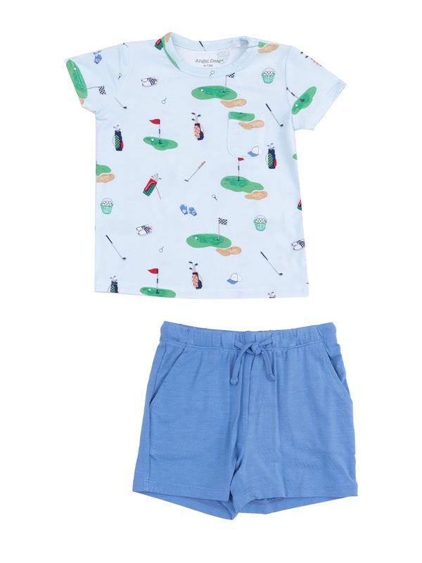 Golf Things Crew Neck Tee and Short