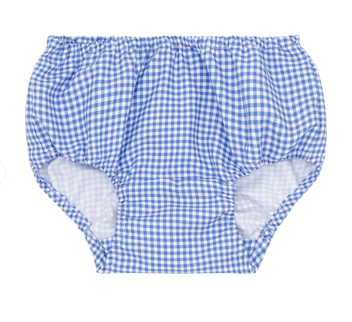 Baby Sky Blue Gingham Diaper Cover