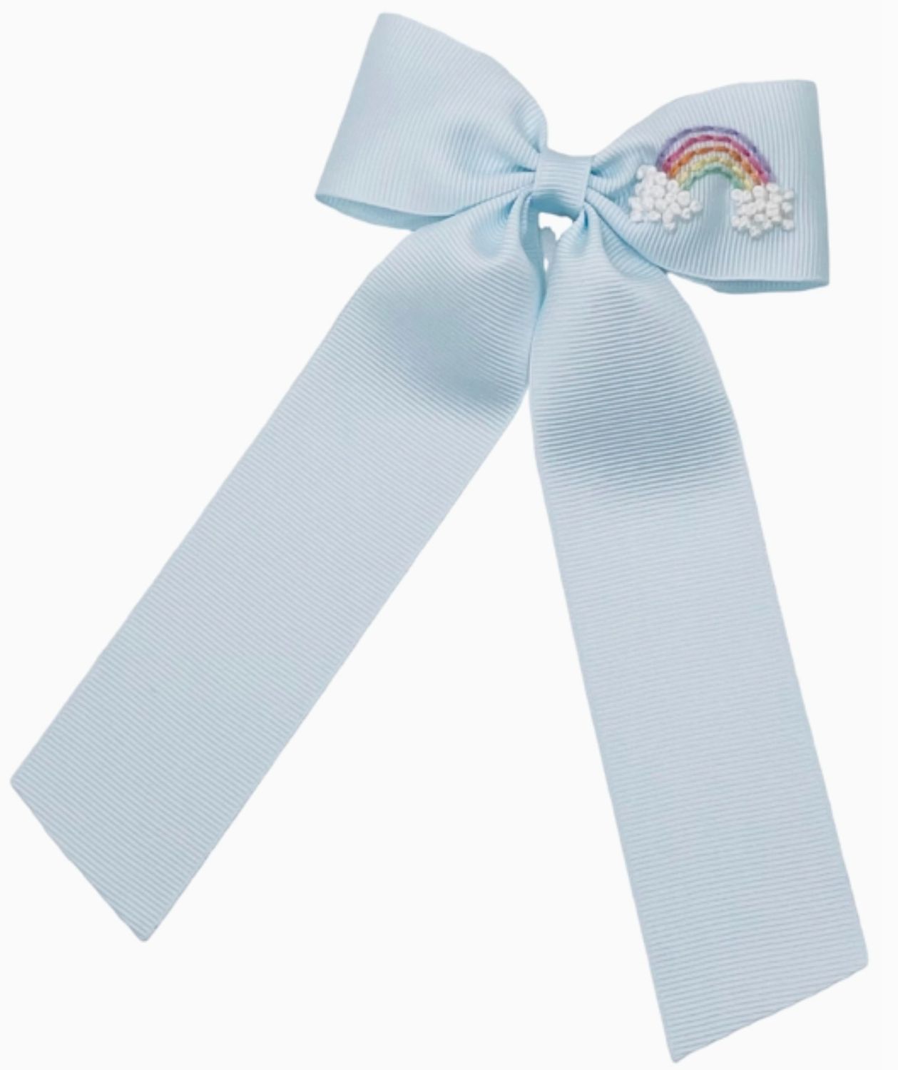 Rainbow Bow Pale Blue