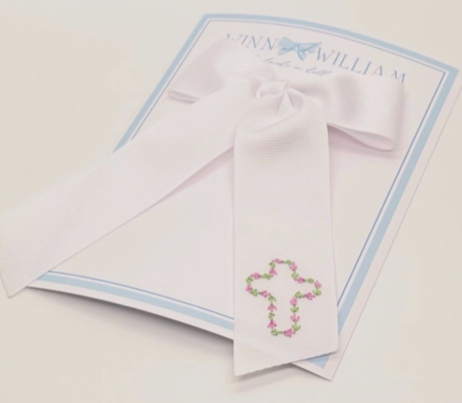 Floral Cross Bow- Medium