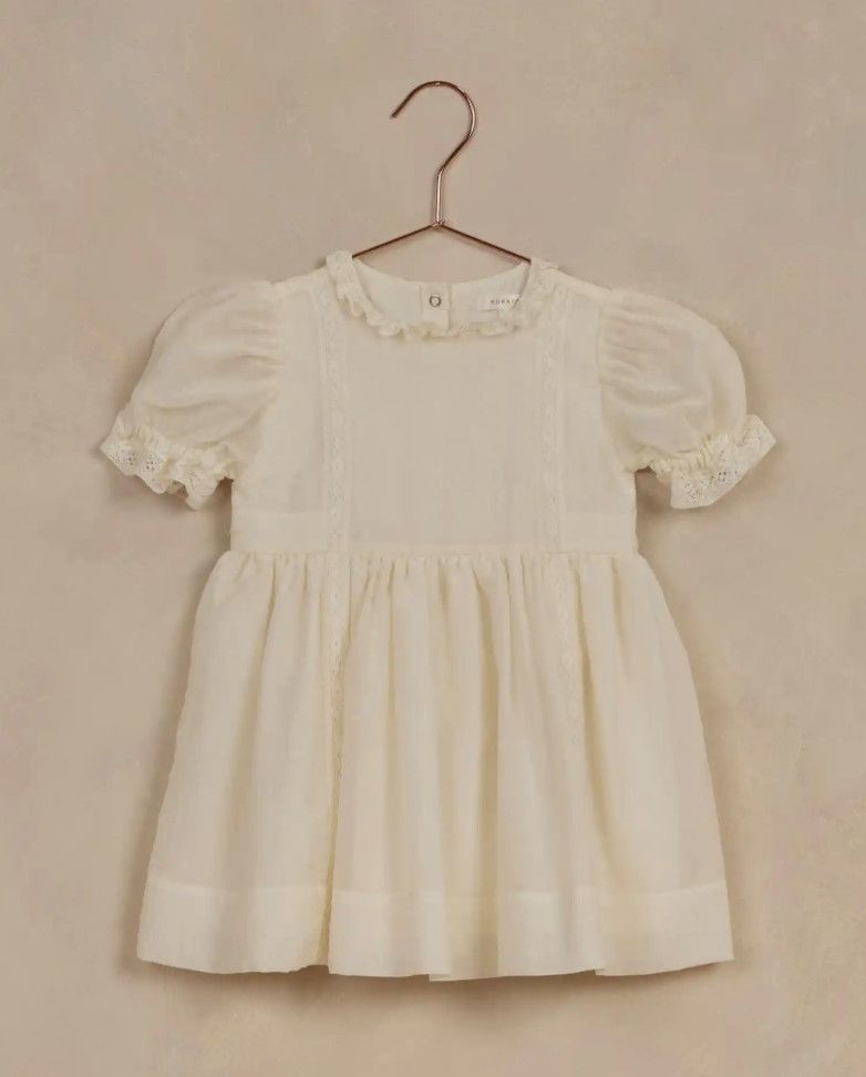R + C Grace Dress- Ivory