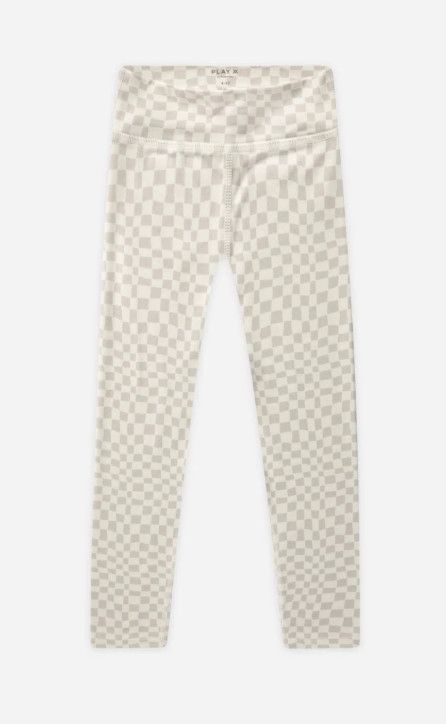 R+C basic Legging - Dove Check