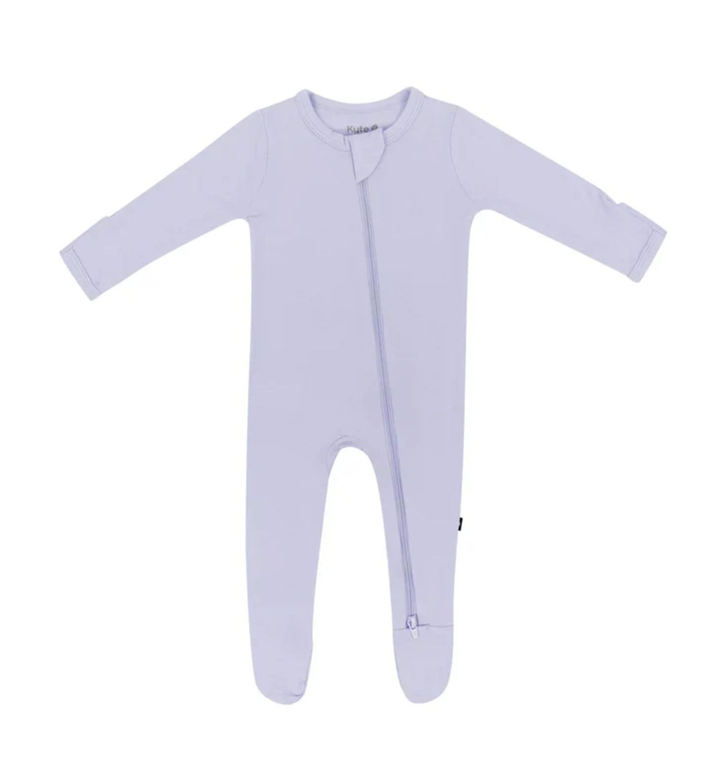 Kyte Zippered Footie Lilac