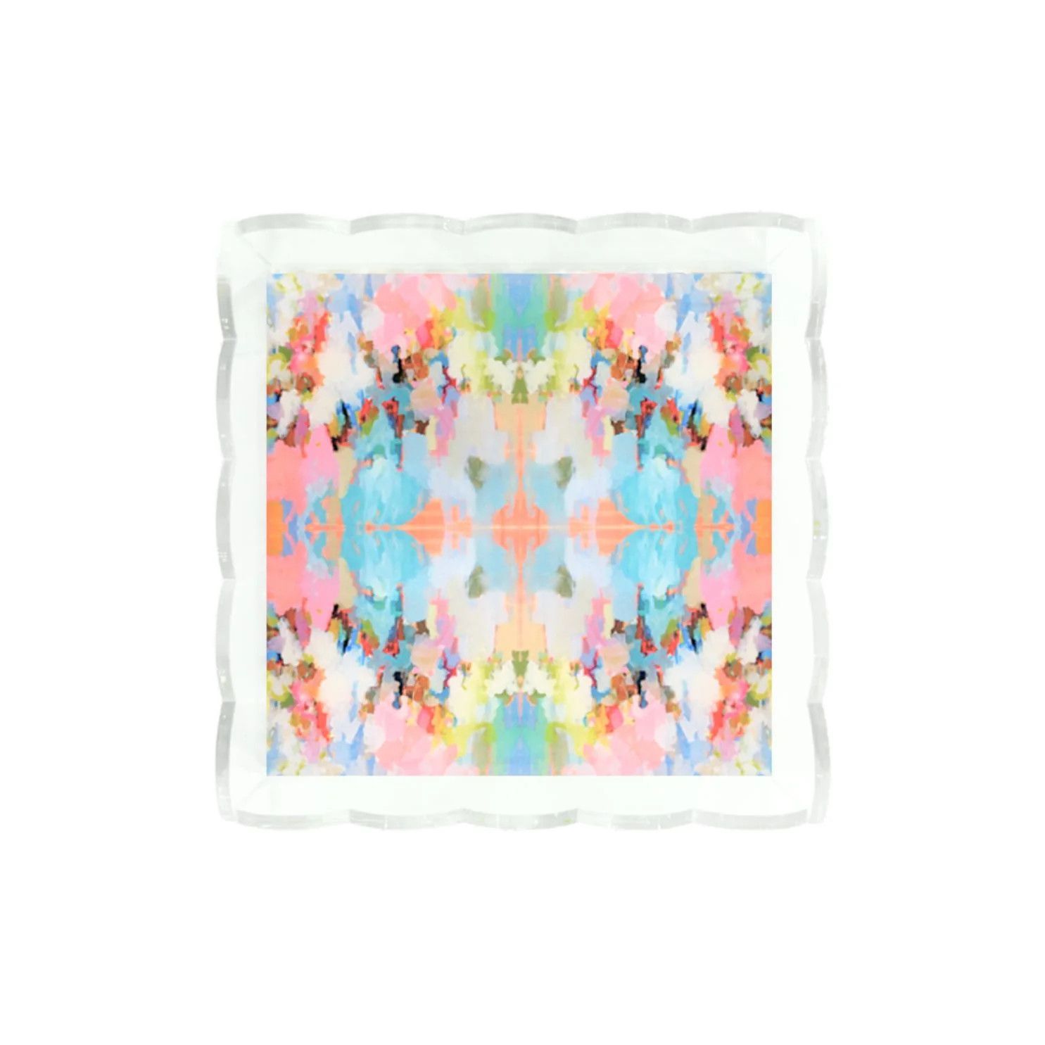 Brooks Avenue Scalloped Tray- Small