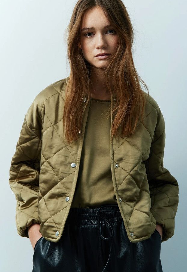 Mori Jacket Satin Brass