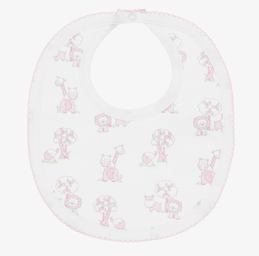 KK Jungle Kins Bib Pink