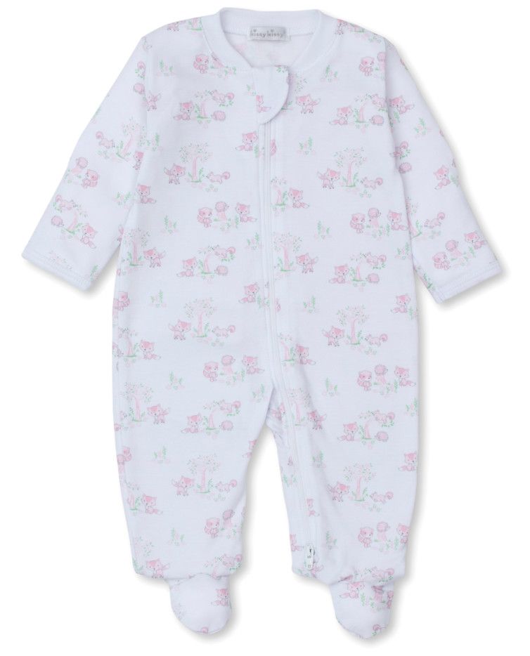 Forest Fun Footie w/ Zip PRT (asst colors)