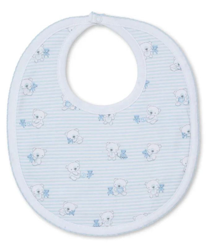 Beary Best Friends Bib Prt (asst colors)
