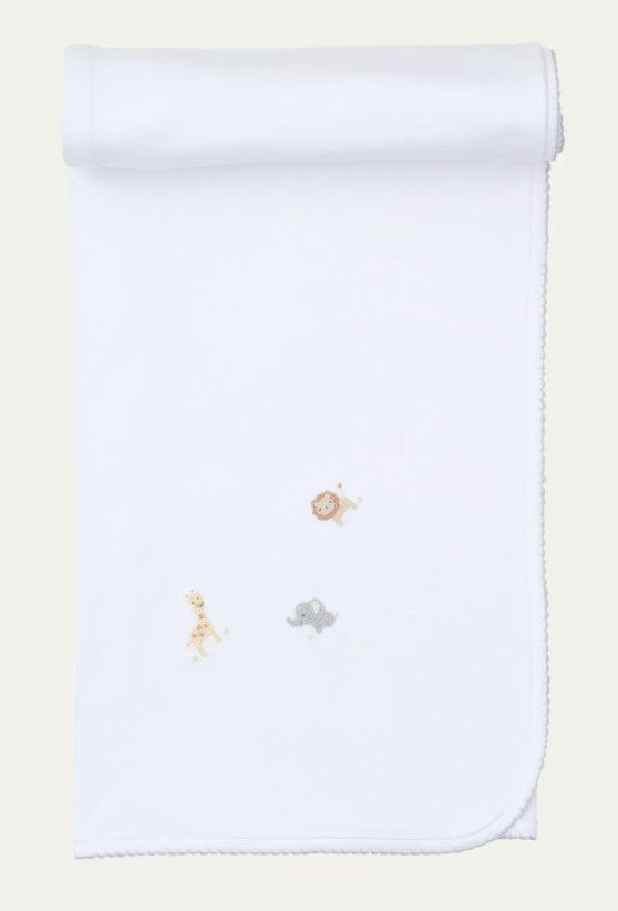 Jungle Mates Blanket Hand Emb
