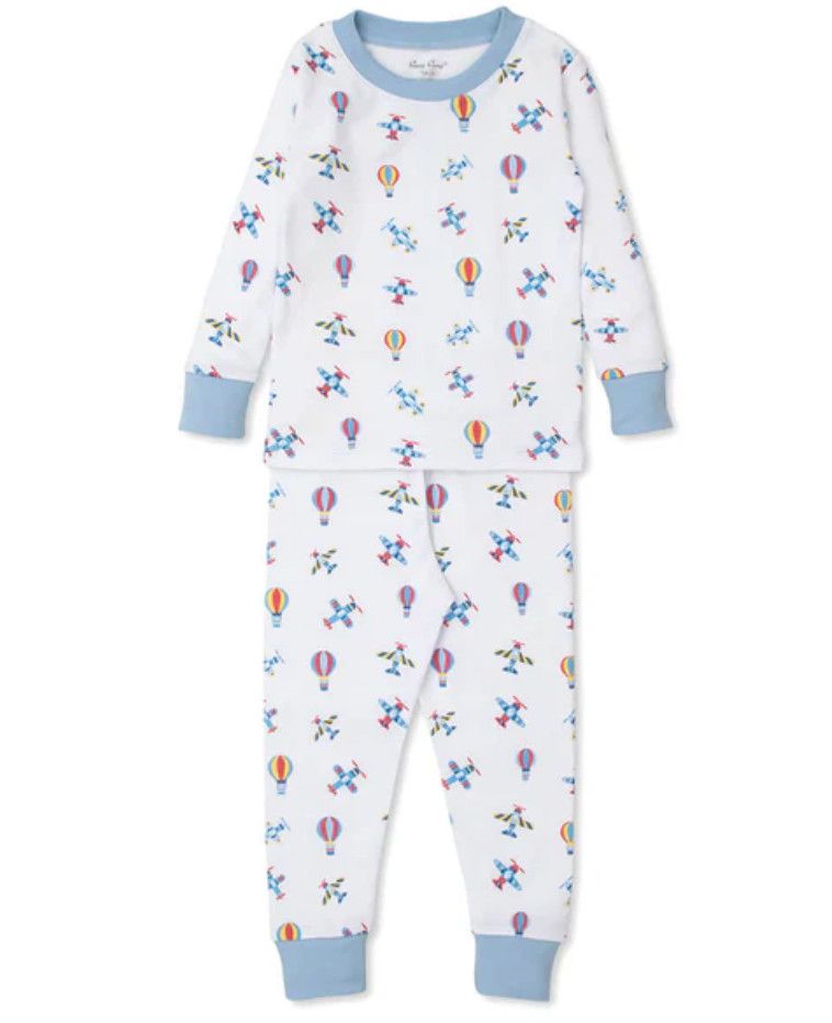 Kissy Kissy Pajamas (asst prints), Color: Sky Traffic, Size: 12-18M