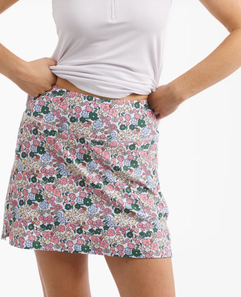Parker Skort- Forest Poppies