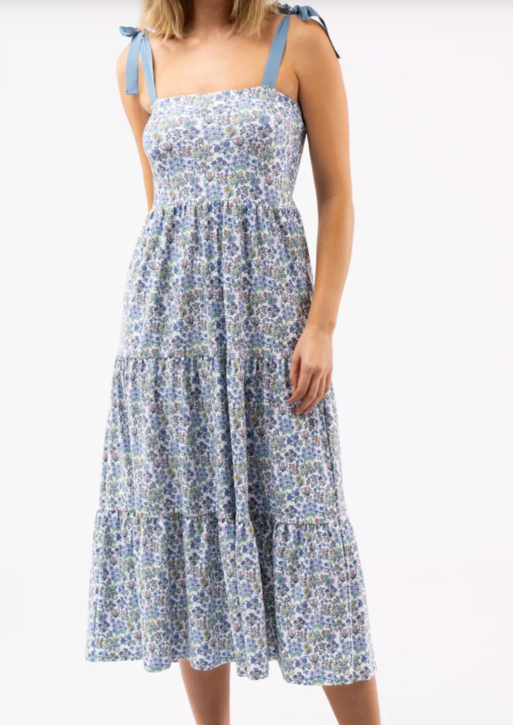 Sage Dress- Spring Sprig