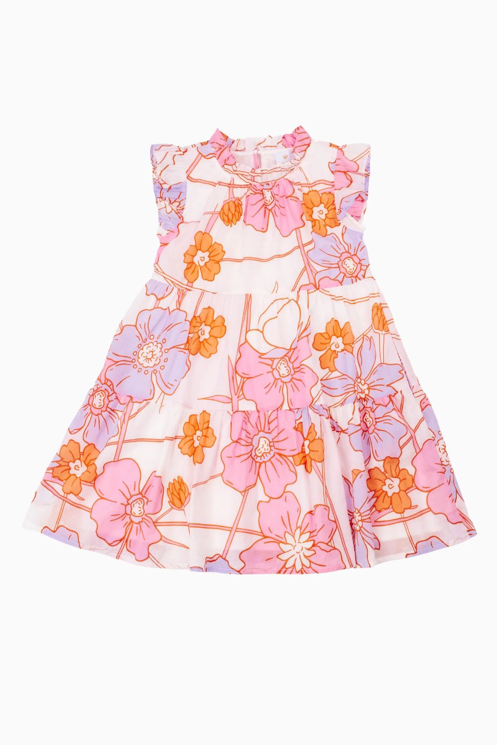 Mollie Flutter Sleeve Tween Dress