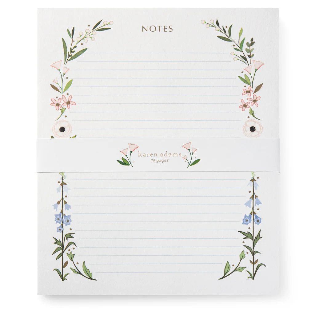 KA Garden Note Pad