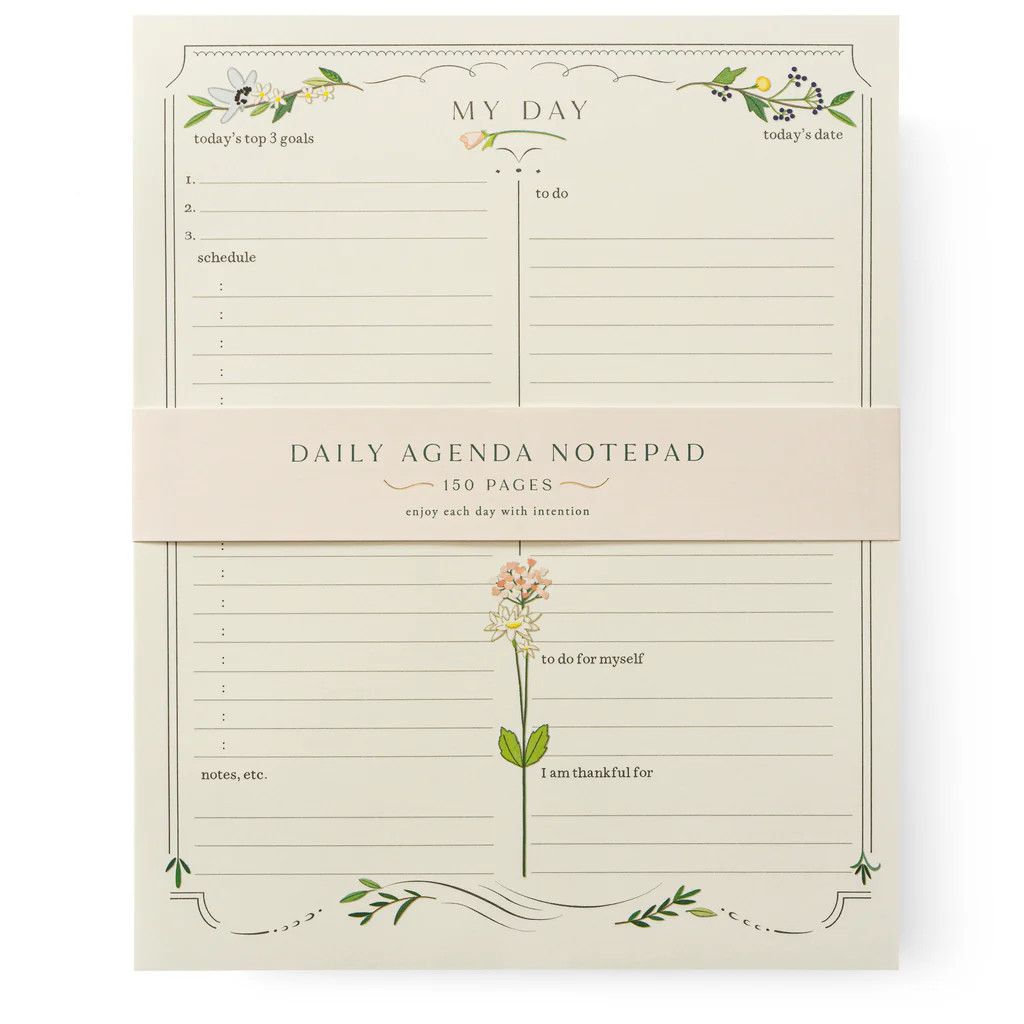 The Daily Agenda Pad