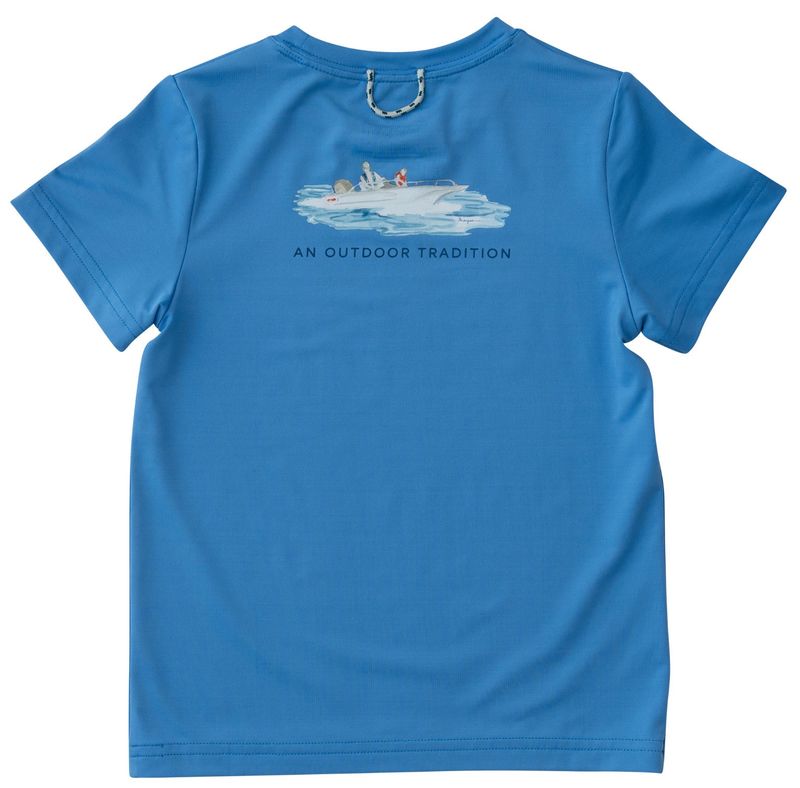 Pro Performance Short Sleeve Fishing T-Shirt - Marina Blue