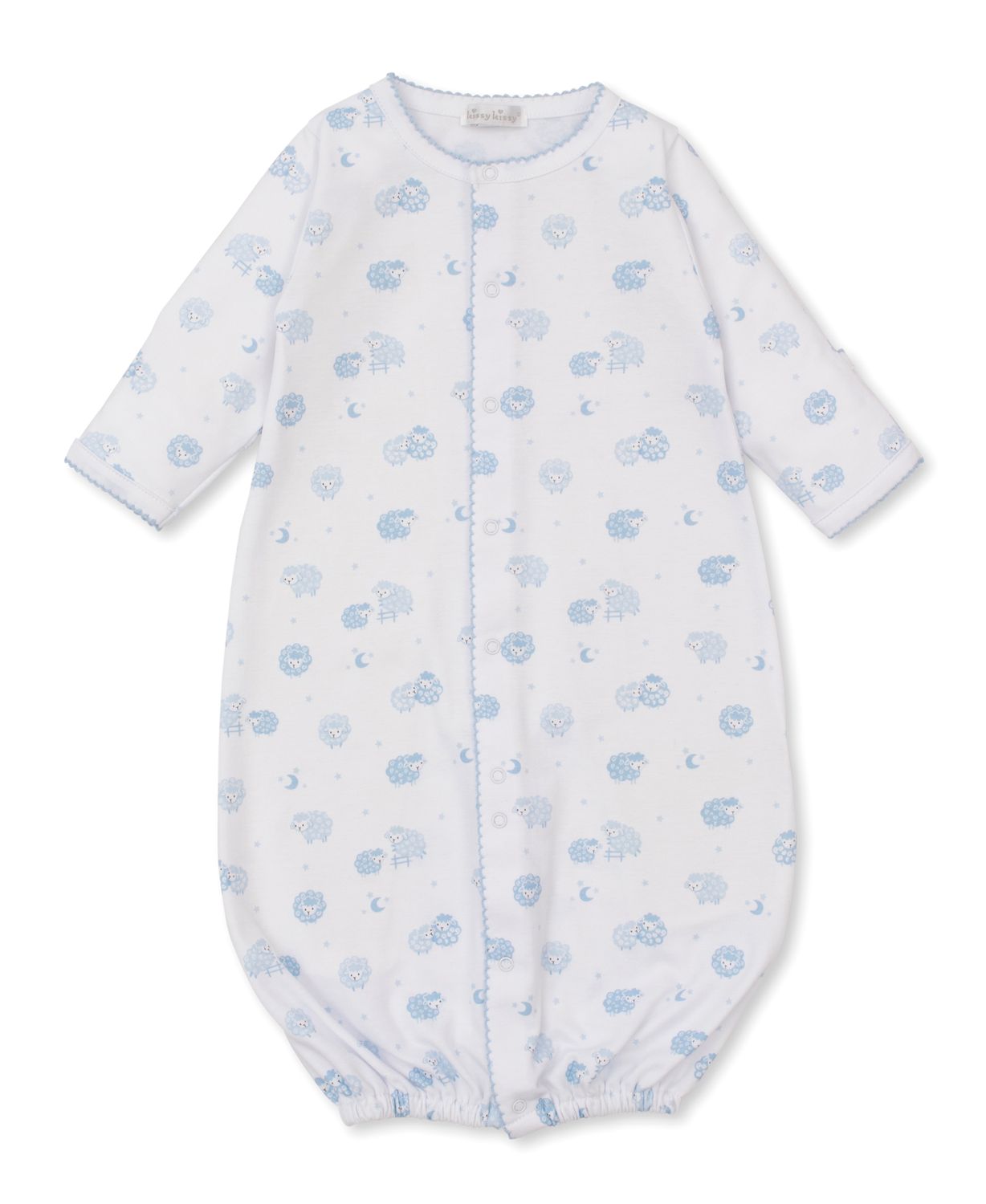 Baa Baa Baby Sheep Converter Gown- Blue