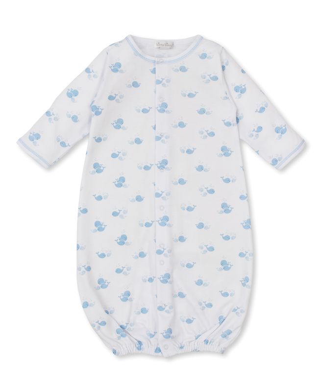 Whale Wonder Converter Gown- Blue