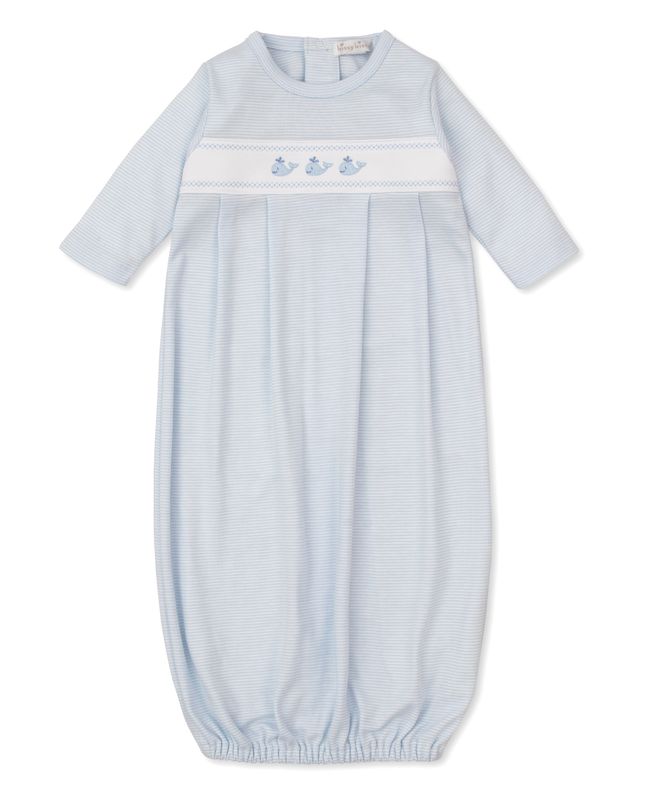 Classic Treasures Whale Sack- Striped Blue