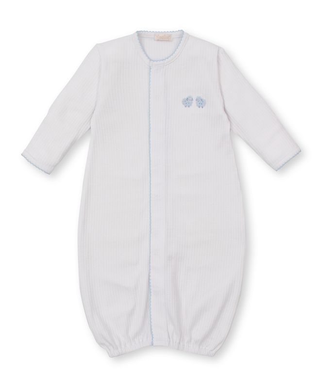 Premier Baa Baa Baby Sheep Converter Gown- Blue Embroidery