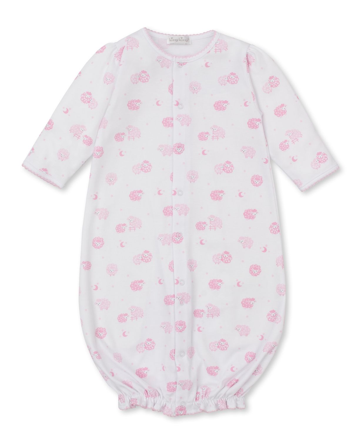 Baa Baa Baby Sheep Converter Gown- Pink
