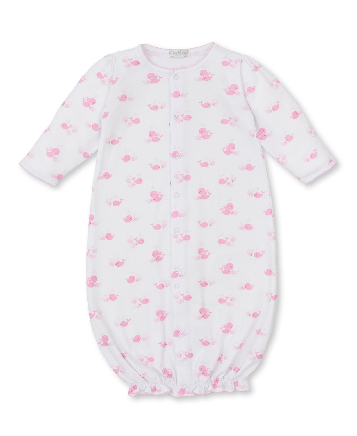 Whale Wonder Converter Gown- Pink