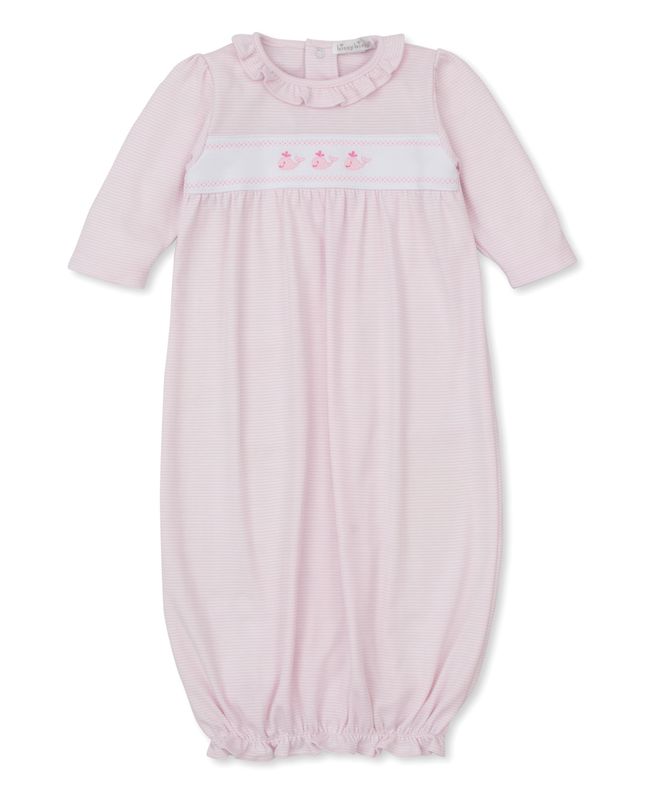 Classic Treasures Whale Sack- Striped Pink