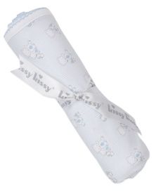 KK Beary Besties Blanket- Light Blue