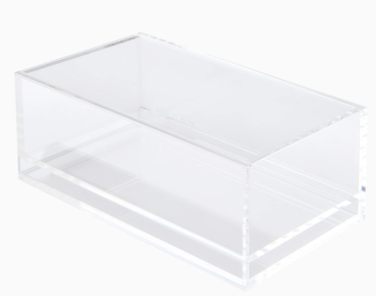 Mahjong Acrylic Box - Clear Lid