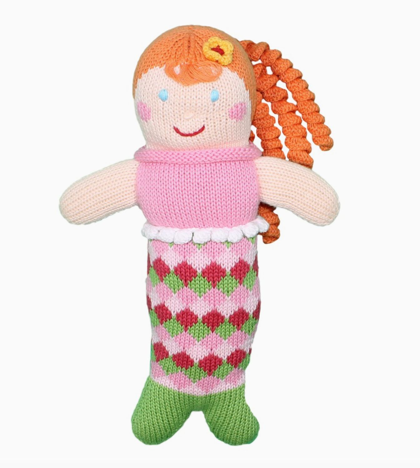 Zubel 7&quot; Mermaid Rattle
