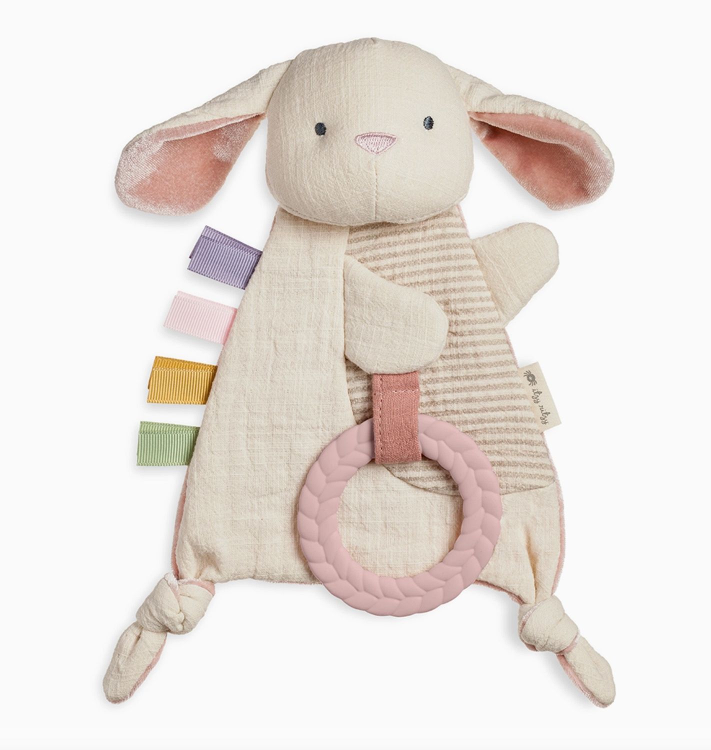 Bunny Crinkle Sensory Toy With Teether