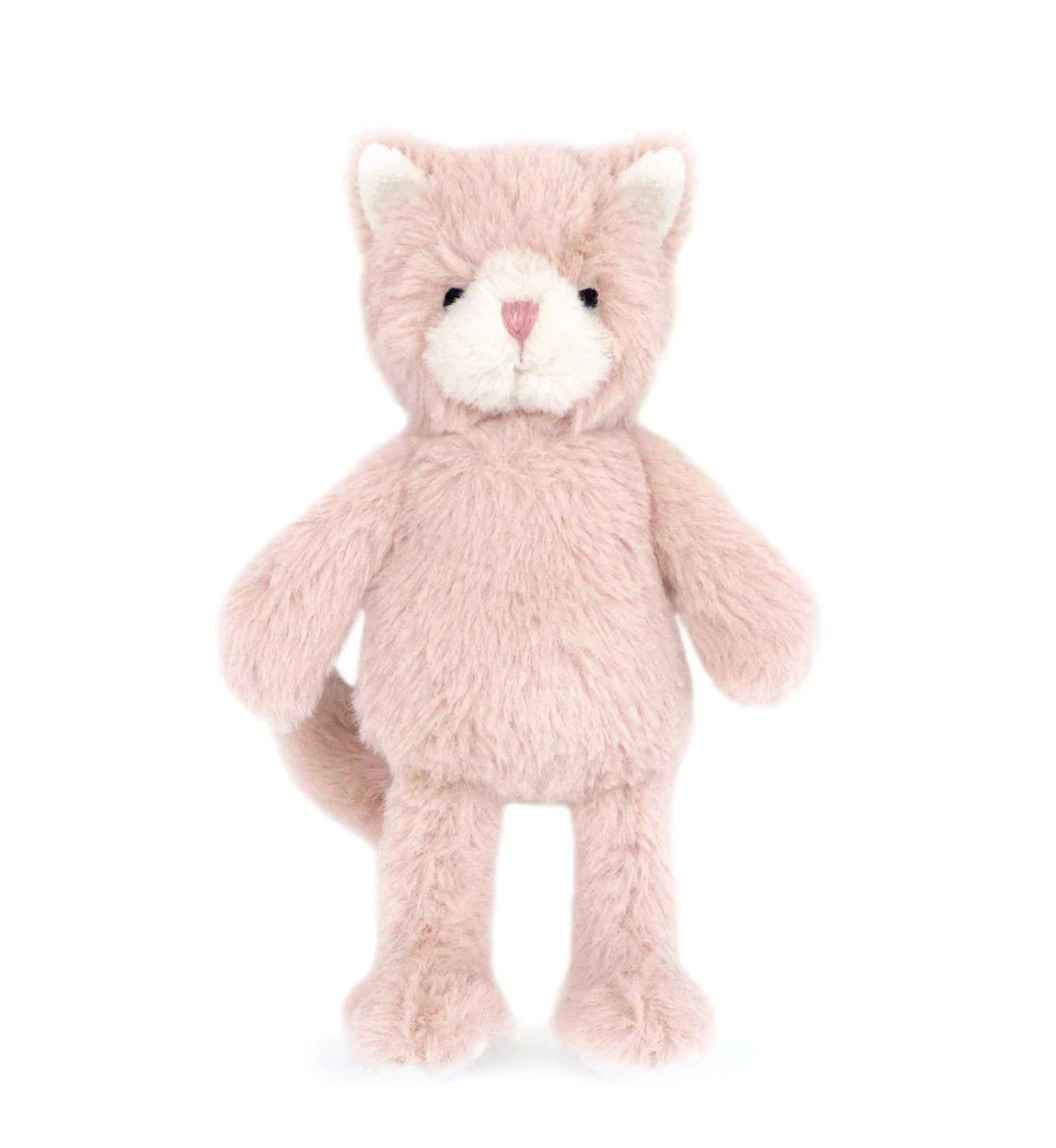 Pink Kitty Plush Rattle
