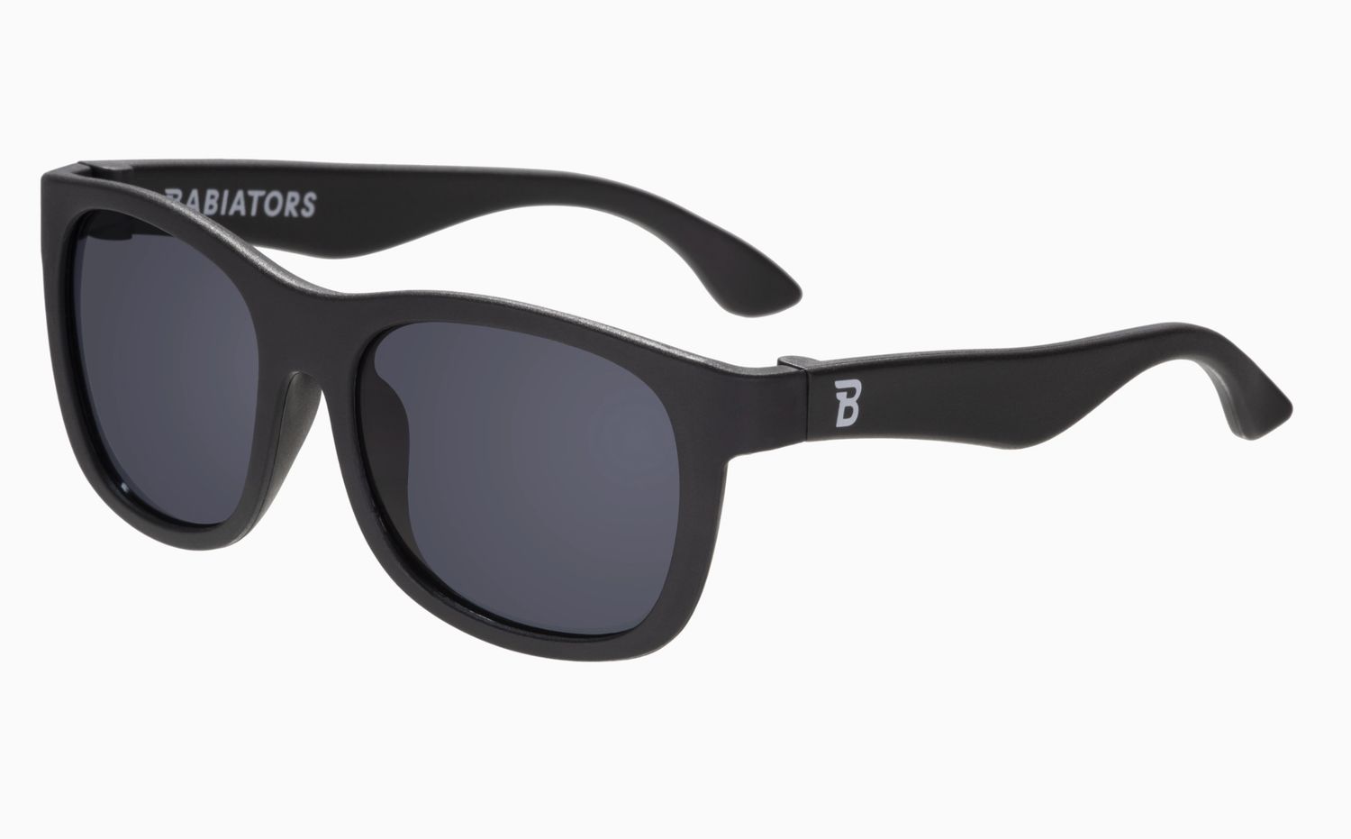 Jet Black Navigator Baby and Kids Sunglasses- Ages 0-2