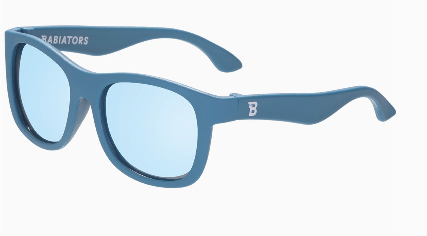 Midnight Blue Polarized Kid Sunglasses with Mirrored Lens- Ages 3-5