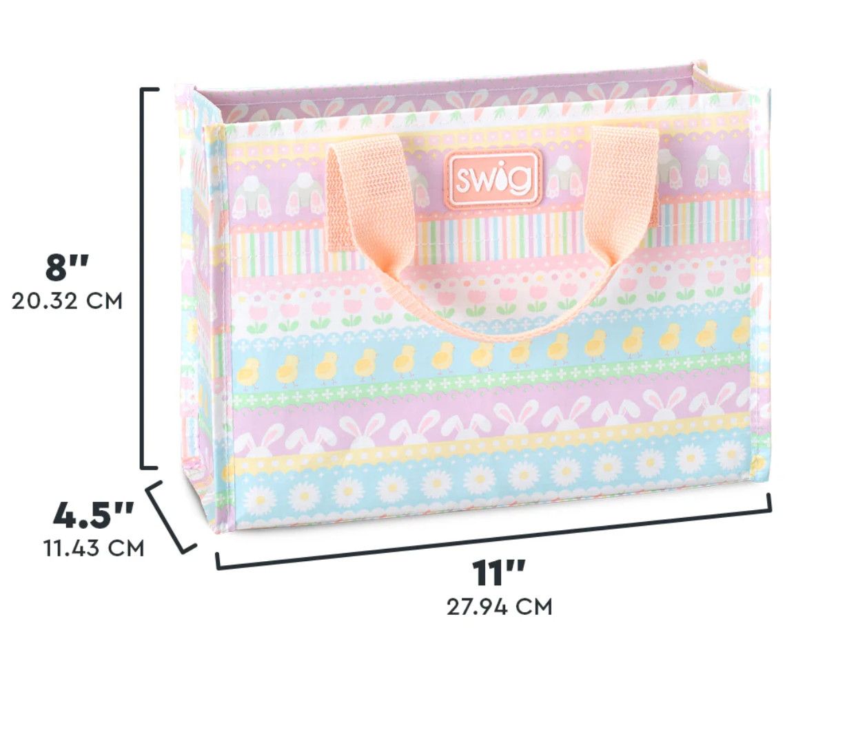 Bunny Trail Reusable Bag (small)