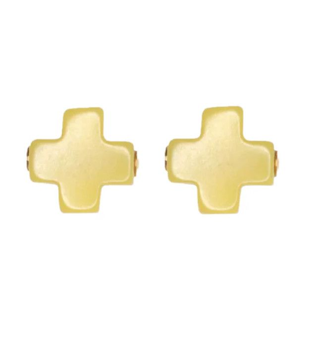 Signature Cross Gold Stud