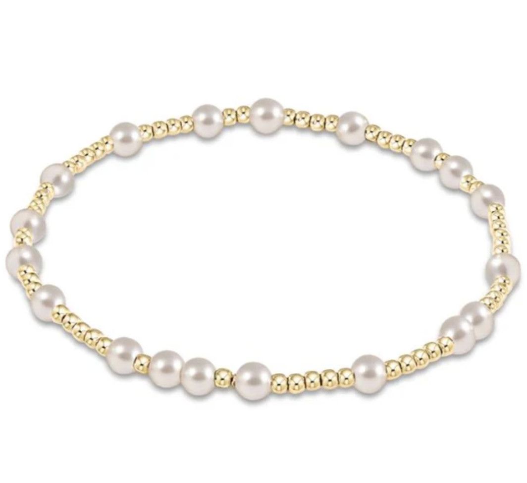Egirl Hope Unwritten 4mm pearl bracelet